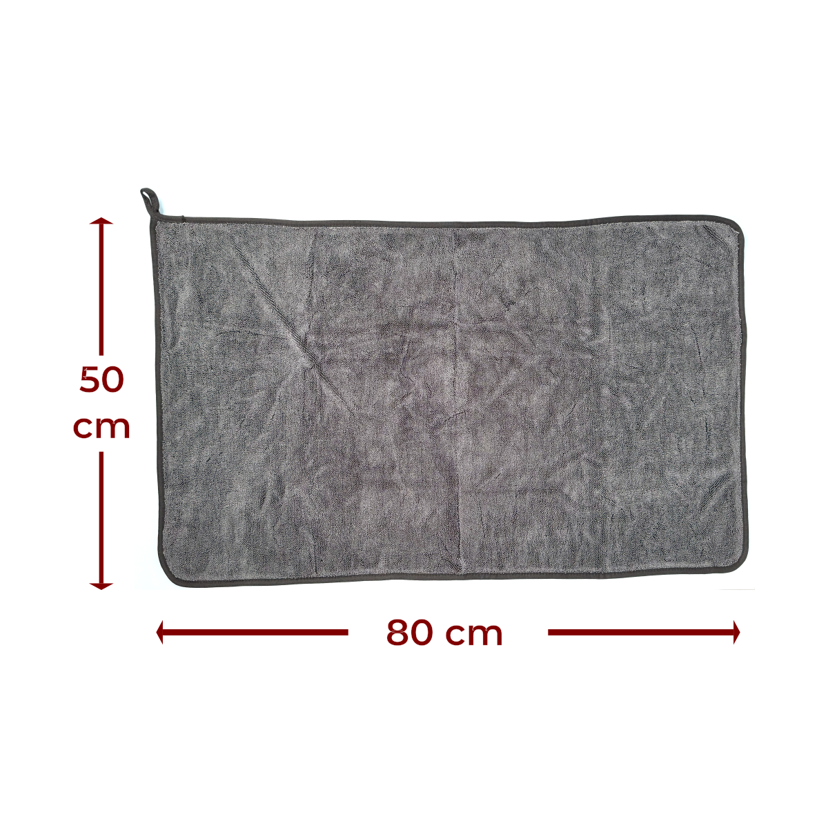 IMKER Twist Loop Car Drying Towel 50×80 cm – Premium Microfiber 800GSM, Scratch-Free, Ultra-Absorbent [6]
