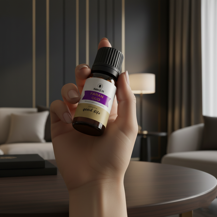 IMKER Ambient Fragrance Refill FARAN OUD - notes: Oud, Saffron, Rose, Vanilla [5]