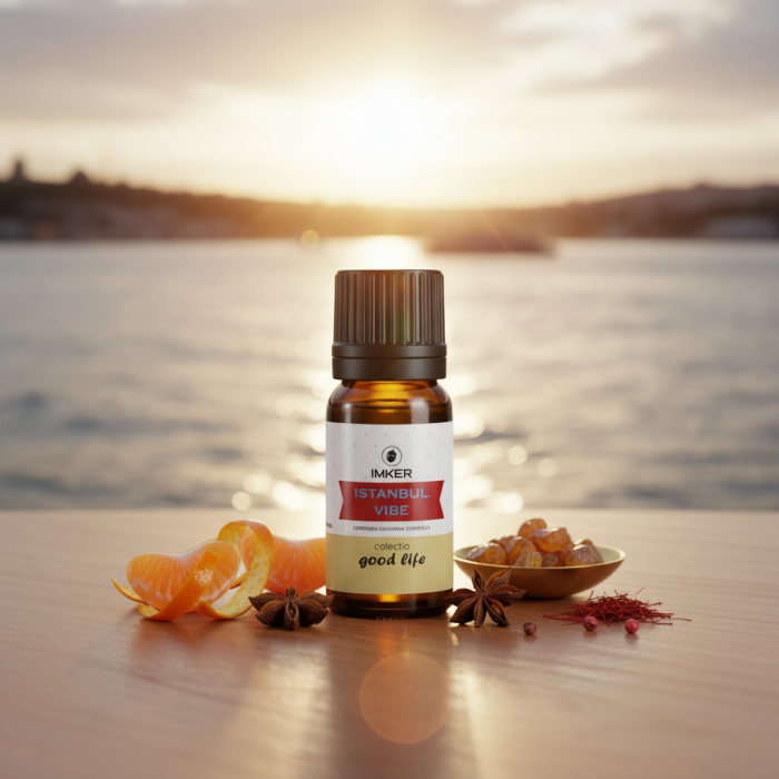 IMKER Ambient Fragrance Refill ISTANBUL VIBE - notes: Amber, Vanilla, Citrus, Sandalwood [4]