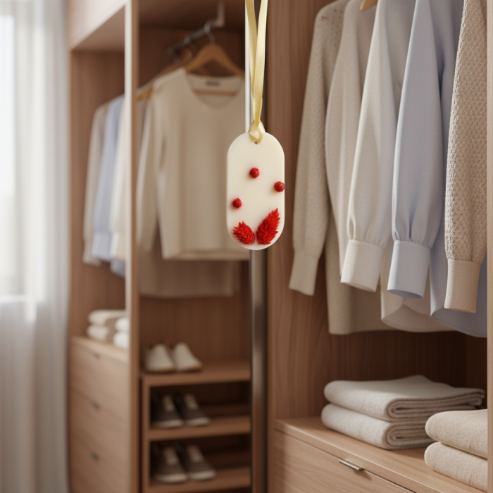 Tableta parfumată pentru dulap Cherry Dream – parfum de cireșe, vișine și boabe tonka | Odorizant spații mici [2]