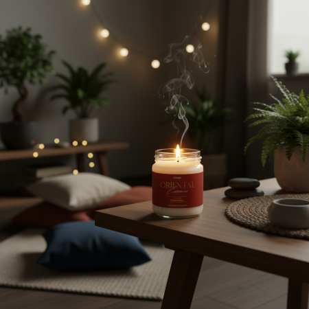 Oriental Essence - Lumânare parfumată cu chihlimbar marocan, paciuli și vanilie [3]