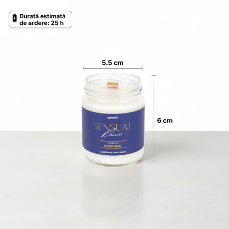 Sensual Dance- Lumânare parfumată cu orhidee neagră, ciocolată amară, trufe, ylang [5]