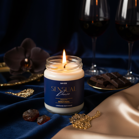 Sensual Dance- Lumânare parfumată cu orhidee neagră, ciocolată amară, trufe, ylang [2]