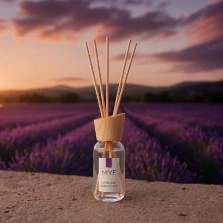 Reed difusers - Reed diffuser - LAVENDER & CAMOMILE - 100 ML