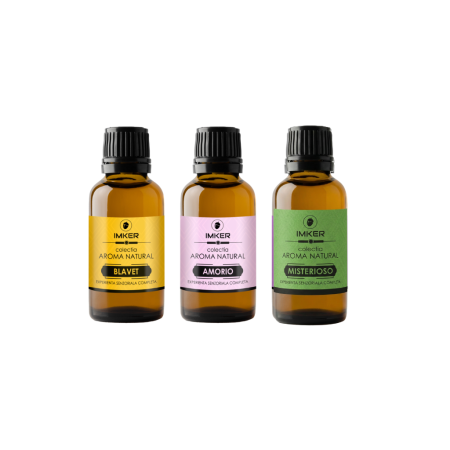 Colectia AromaNatural (mix arome) - Pachet 3 sticlute arome parfum ambient IMKER din colectia AromaNatural de 50 ml