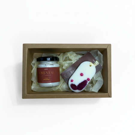 Set Cadou Lumânare și Tabletă Parfumată – Atmosferă Relaxantă și Rafinate | Cadou Ideal pentru Ocazii Speciale [2]