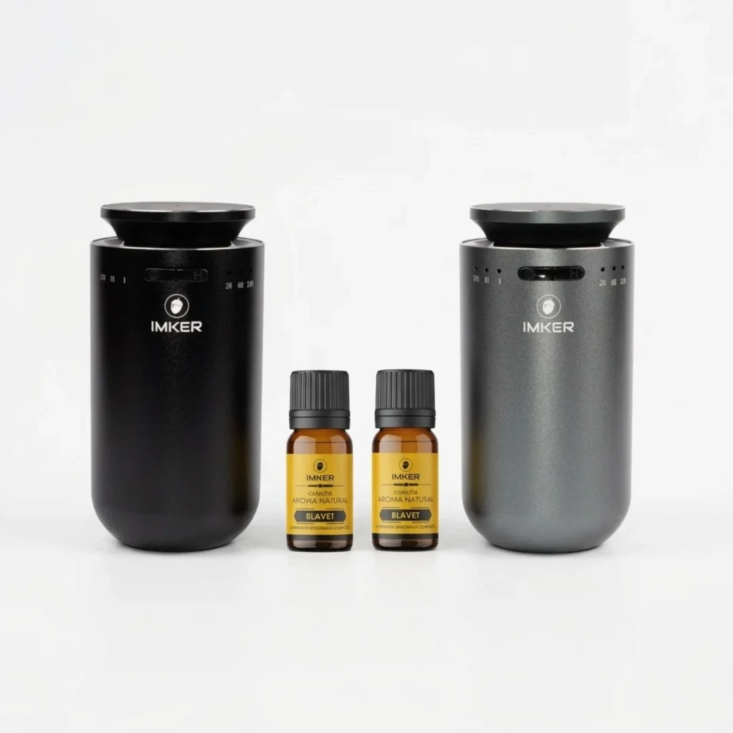Odorizant auto profesional - Pachet Friends - 2 aparate odorizant profesional/difuzor de parfum IMKER AromaLUX XS04.AC, parfum inclus