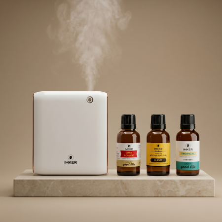 Difuzoare parfum camera - Pachet IMKER Atmosphere - Difuzor M03 + 3 Parfumuri (50ml)