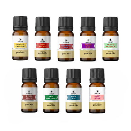 Colectia GoodLife (mix arome) - 6 parfumuri ambientale premium din colecția IMKER GoodLife 2025 – SPARK, PASSION, AMELIS, SOLE, HONOR și COFFEE