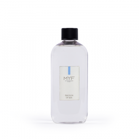 Reed difusers - Refill bottle with perfume for reed diffuser MYF Emoton of Sea 500 ml