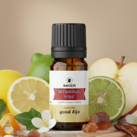 Colectia GoodLife (mix arome) - Rezervă parfum ambient IMKER aroma ISTANBUL VIBE - note: Ambră, Vanilie, Citrice, Lemn Santal
