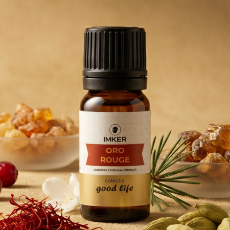 Colectia GoodLife (mix arome) - Rezervă parfum ambient IMKER aroma ORO ROUGE - note: Șofran, Cardamom, Iasomie