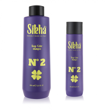 Ingrijirea parului SIKHA - N.2 Sampon pentru mentinerea culorii parului vopsit SIKHA Keep Color, 300 ml