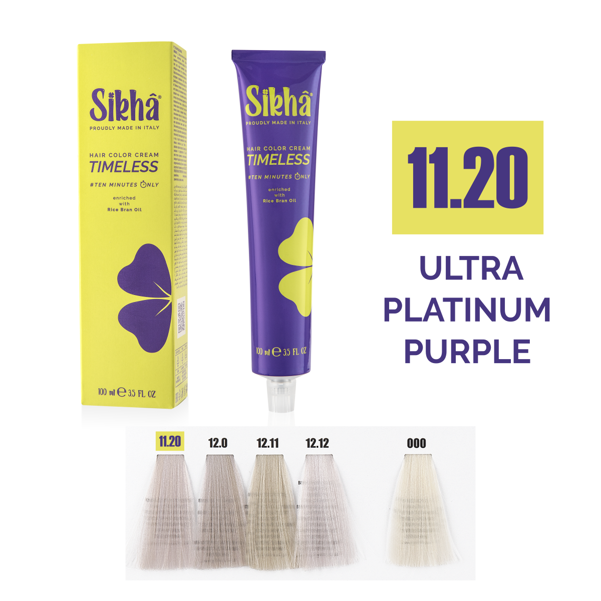 Hair color Superlighteners Baltic - permanent color cream ultra-platinum purple purple