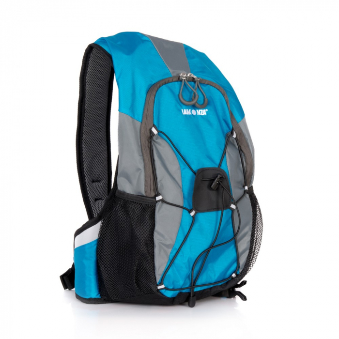 RUCSAC CICLISM LAMONZA INDIGO 45X24X12 CM GRI / ALBASTRU [5]