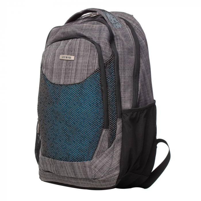 RUCSAC LAPTOP LAMONZA NETS GRI INCHIS [2]
