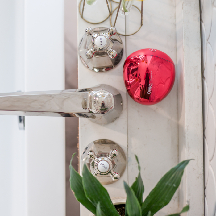 Dispozitiv masaj pentru scalp inarcare USB rosu - iScalp Mini [5]