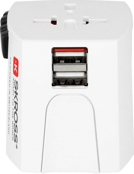 Adaptor priza universala cu 2XUSB Skross [7]