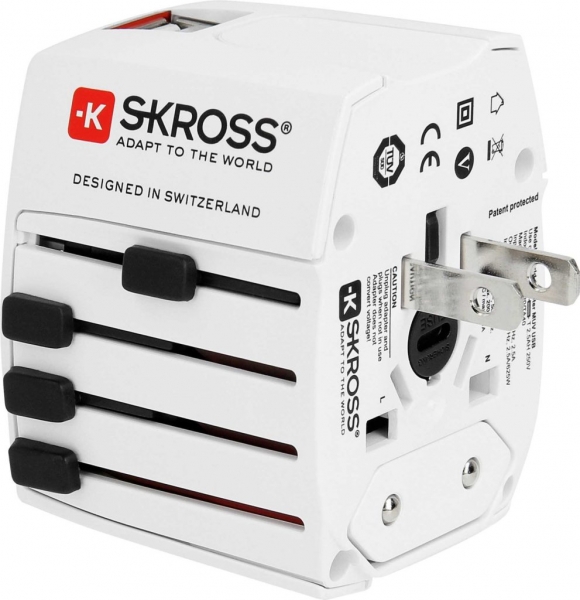 Adaptor priza universala cu 2XUSB Skross [6]