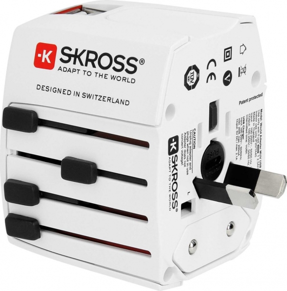 Adaptor priza universala cu 2XUSB Skross [5]