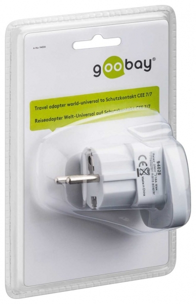 Adaptor priza universal EU Goobay [2]