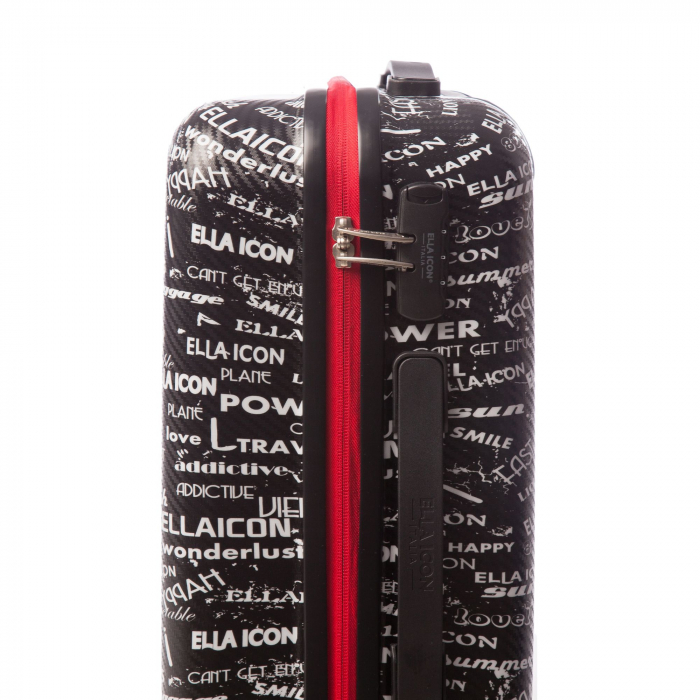 Troler de cabina Ella Icon URBAN 53×37×22 cm - Negru [3]