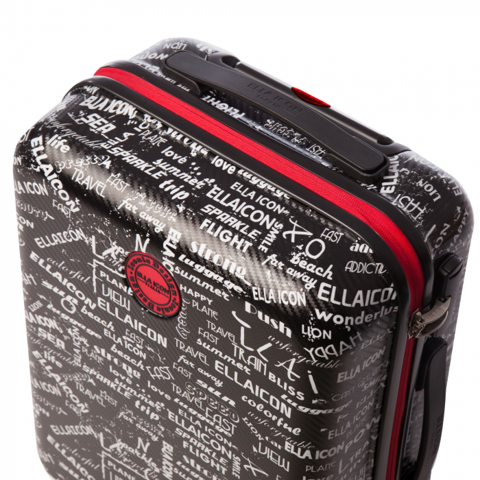Troler de cabina Ella Icon URBAN 53×37×22 cm - Negru [4]