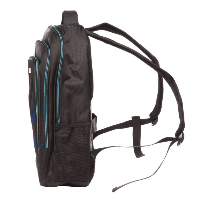 RUCSAC LAPTOP LAMONZA TOLEDO 42X31X13 CM, NEGRU / ALBASTRU [3]