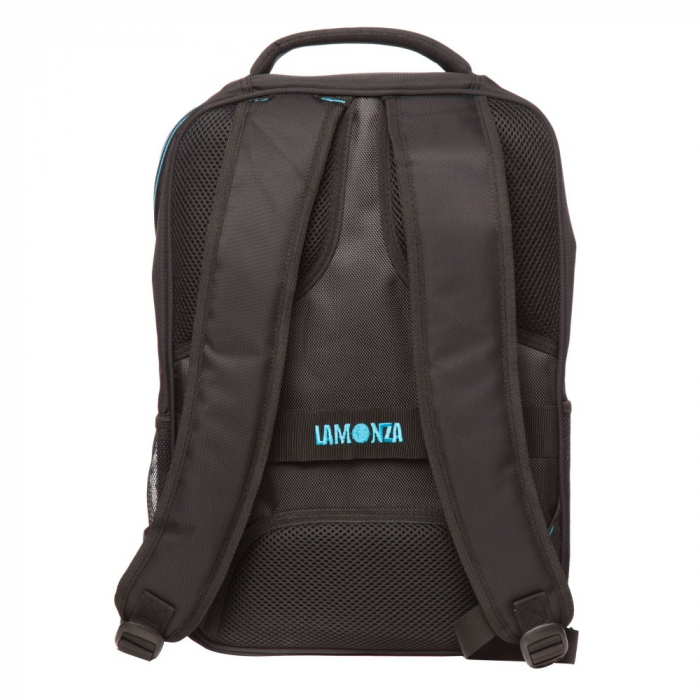 RUCSAC LAPTOP LAMONZA TOLEDO 42X31X13 CM, NEGRU / ALBASTRU [4]