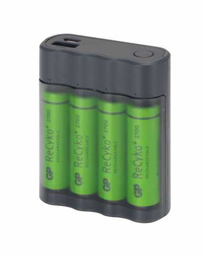 Acumulator portabil powerbank Charge Anyway 4 x 2700mAh, GP [2]