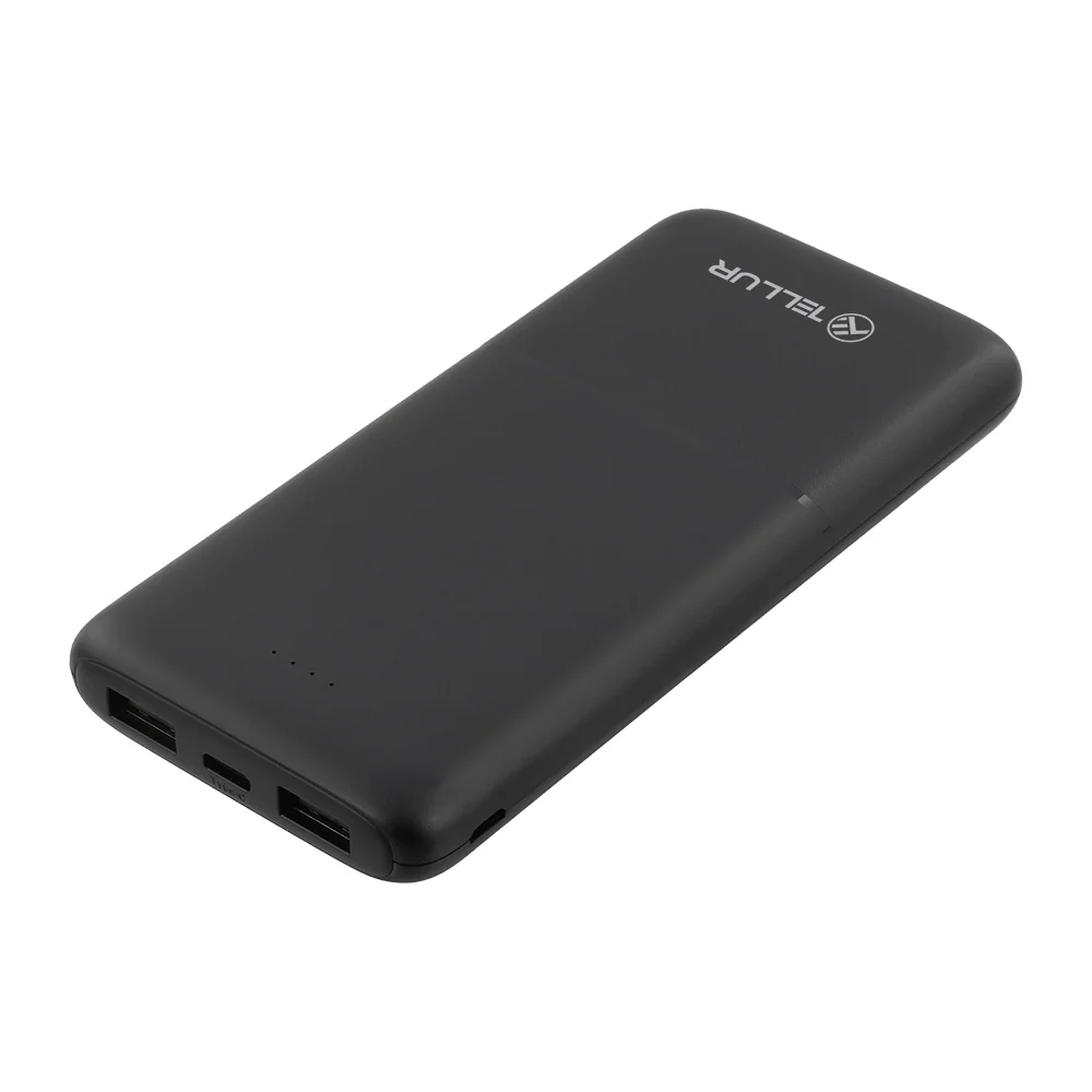 Baterie externa Tellur 10000mAh 2xUSB+USB-C+MicroUSB, negru [4]