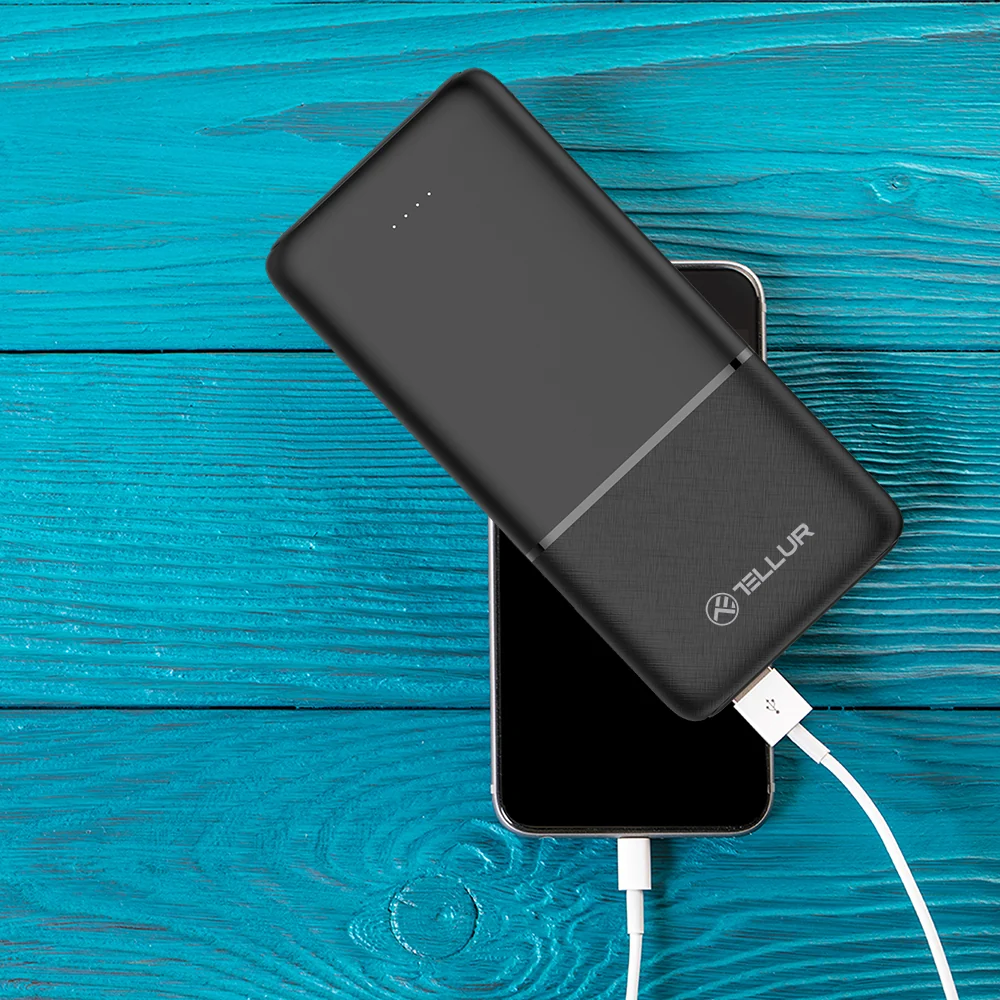 Baterie externa Tellur 10000mAh 2xUSB+USB-C+MicroUSB, negru [7]