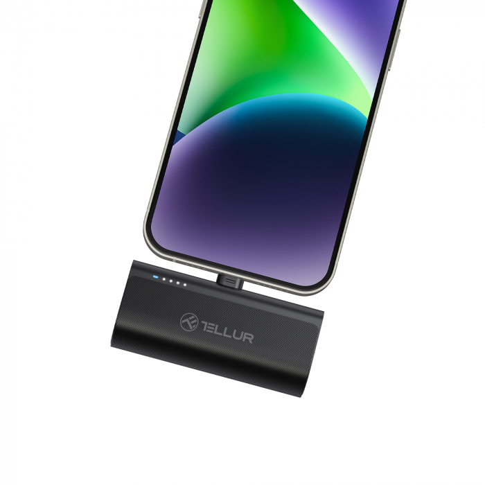 Baterie Externă Tellur PD201 5000mAh, PD20W [2]