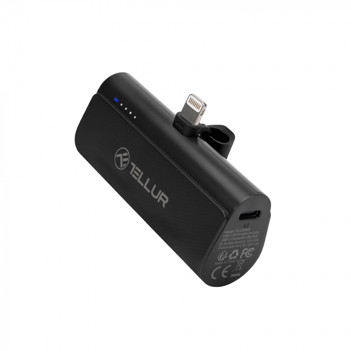 Baterie Externă Tellur PD201 5000mAh, PD20W [5]