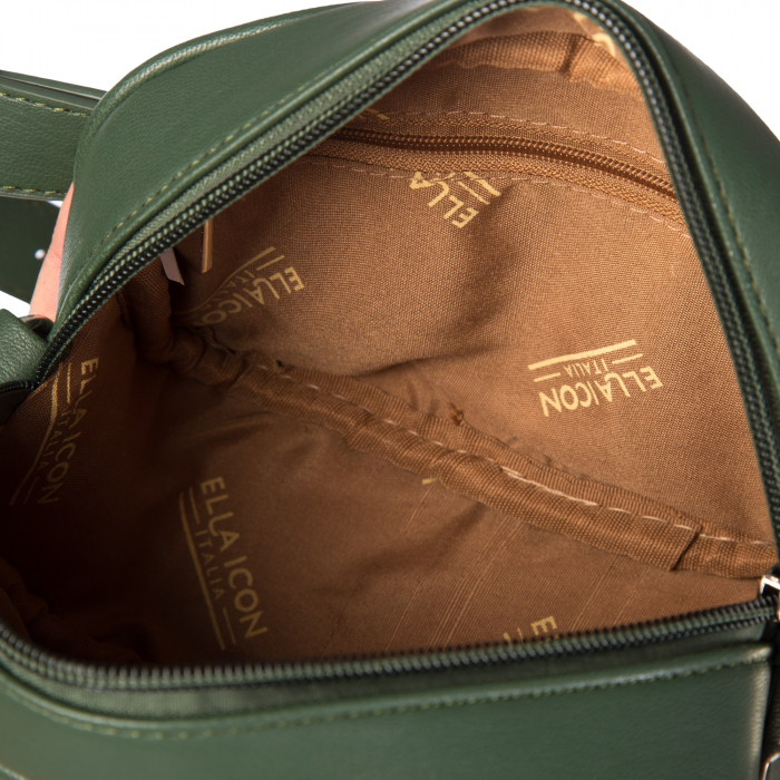 BORSETA DAMA ELLA ICON VIENNA VERDE 13X21X8 cm [4]