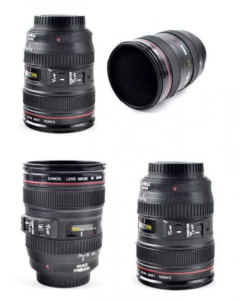 Cana obiectiv aparat foto - Negru - Plastic [4]