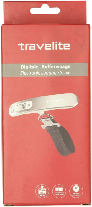 Cantar digital bagaje travelite, aluminiu [3]