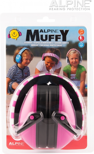 Casti antifonice pentru copii Muffy Roz [3]