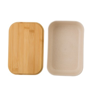 Cutie pentru pranz din bambus, 800 ml [4]