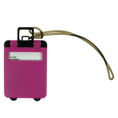 Eticheta Bagaj model Valiza - Fucsia [2]