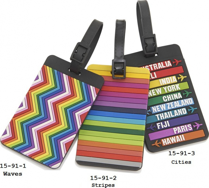 Eticheta de bagaj din piele Fashion -Travelite - Verde [5]