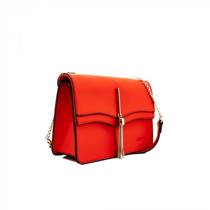 GEANTA DAMA LAMONZA ANELISSE ROSU 23X15X7 CM [3]