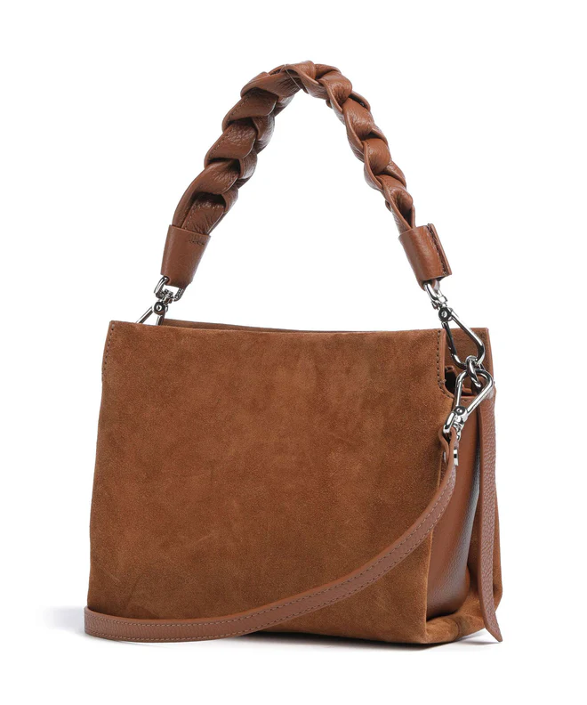 Geantă de mână elegantă din piele - Coccinelle Boheme Suede Hobo [2]