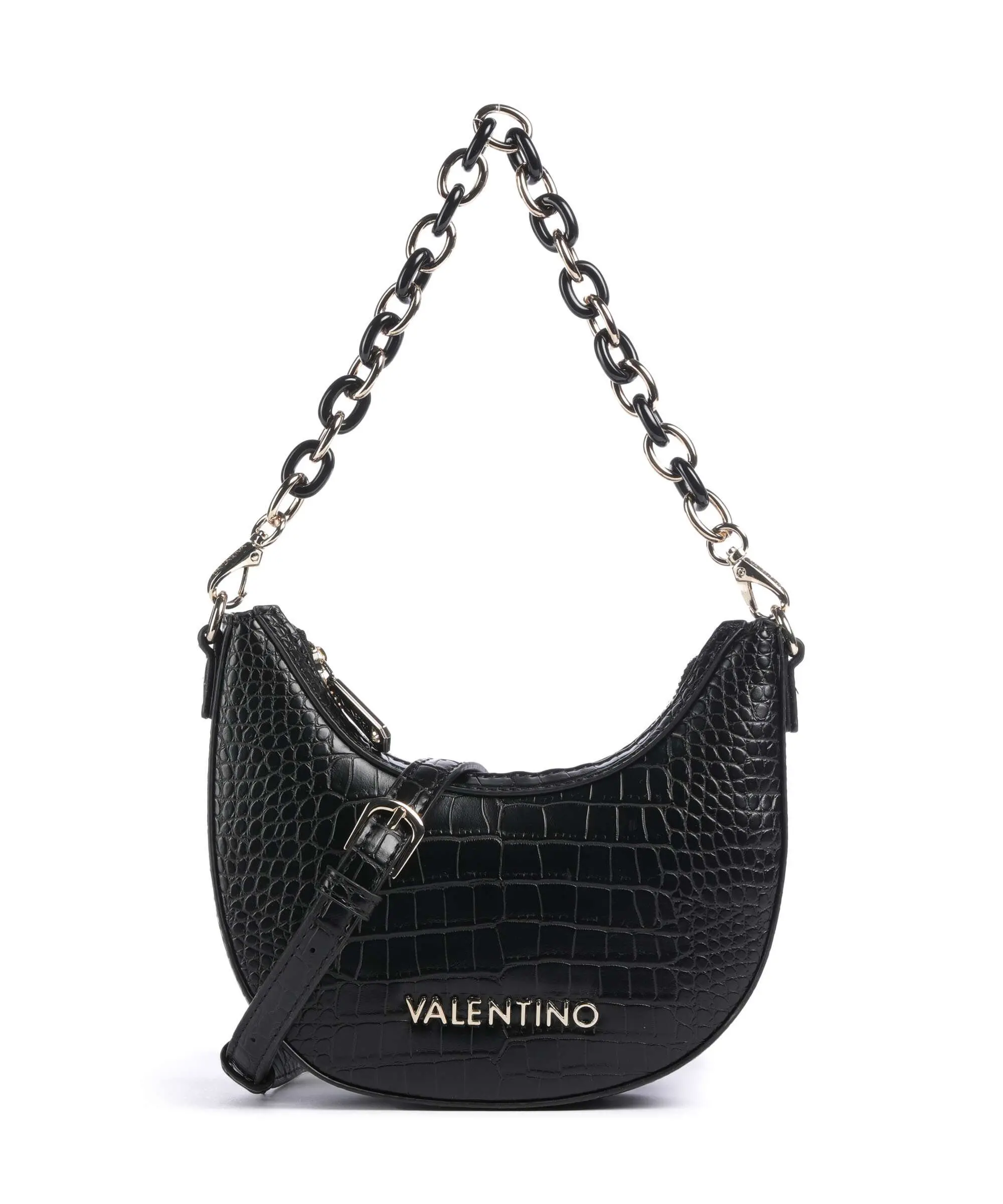 Geanta de umar Valentino Icon  poliuretan negru [1]