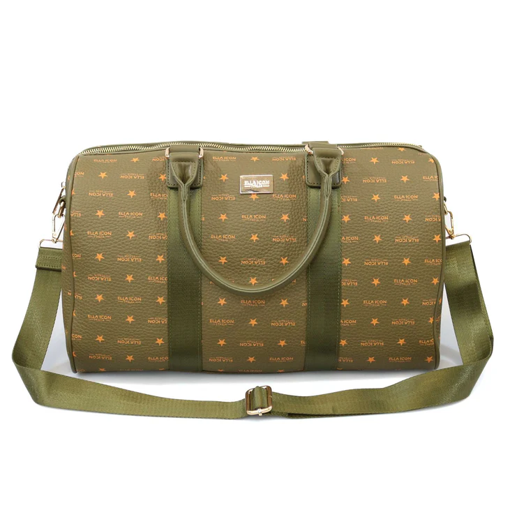 Geanta de Voiaj Ella Icon, Star, Verde Bronze, 42x17x26cm [8]