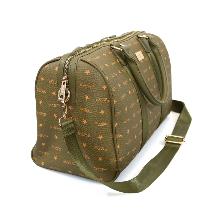 Geanta de Voiaj Ella Icon, Star, Verde Bronze, 42x17x26cm [9]