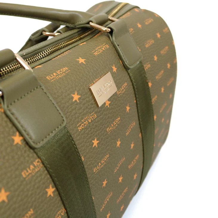 Geanta de Voiaj Ella Icon, Star, Verde Bronze, 42x17x26cm [5]
