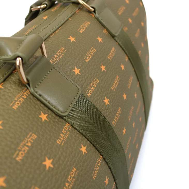 Geanta de Voiaj Ella Icon, Star, Verde Bronze, 42x17x26cm [7]