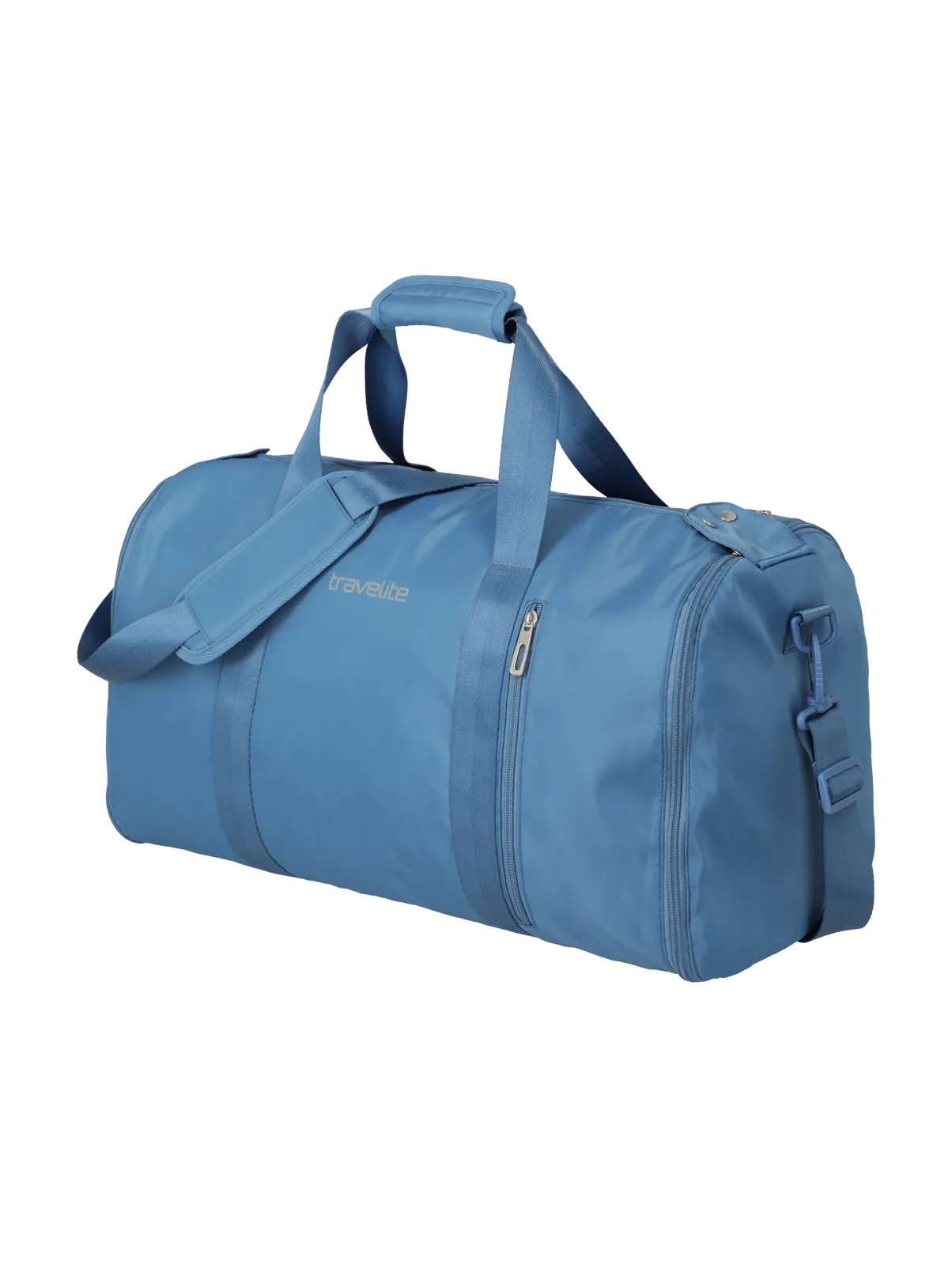 Geanta de voiaj si Husa pentru haine 2 in 1, Travelite Basics,albastru denim [5]