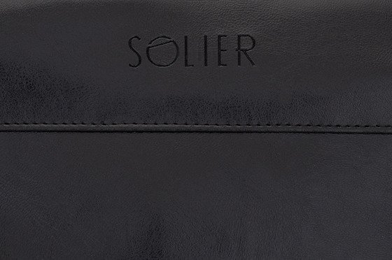 Geanta de voiaj/ sport weekender - Solier Govan Negru [3]